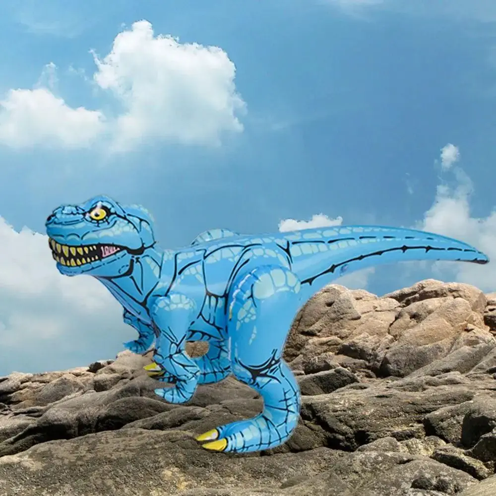 PVC Dinosaurus Opblaasbaar Speelgoed Triceratops Stegosaurus Cartoon Dinosaurus Thema Ballon Opblaasbare 3D Dinosaurus Feestdecoratie