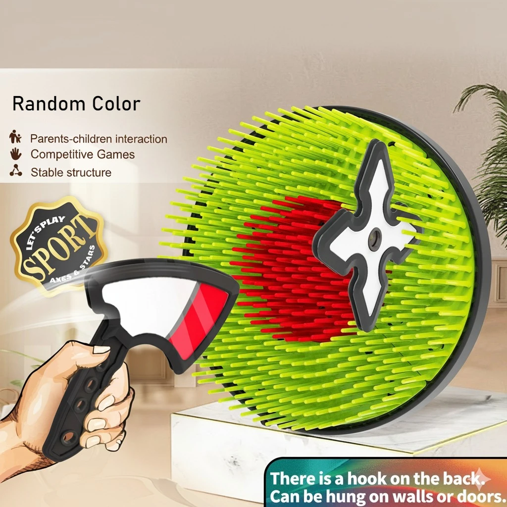 Soft Head Safety Axe Dart Targ - Kids Outdoor Garden Toys recension och pris