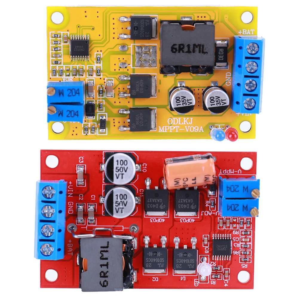 DC 8-28V 5A/6A Charging Regulator Control Board Solar Panel Regulator MPPT Solar Charge Controller Solar Charging Board