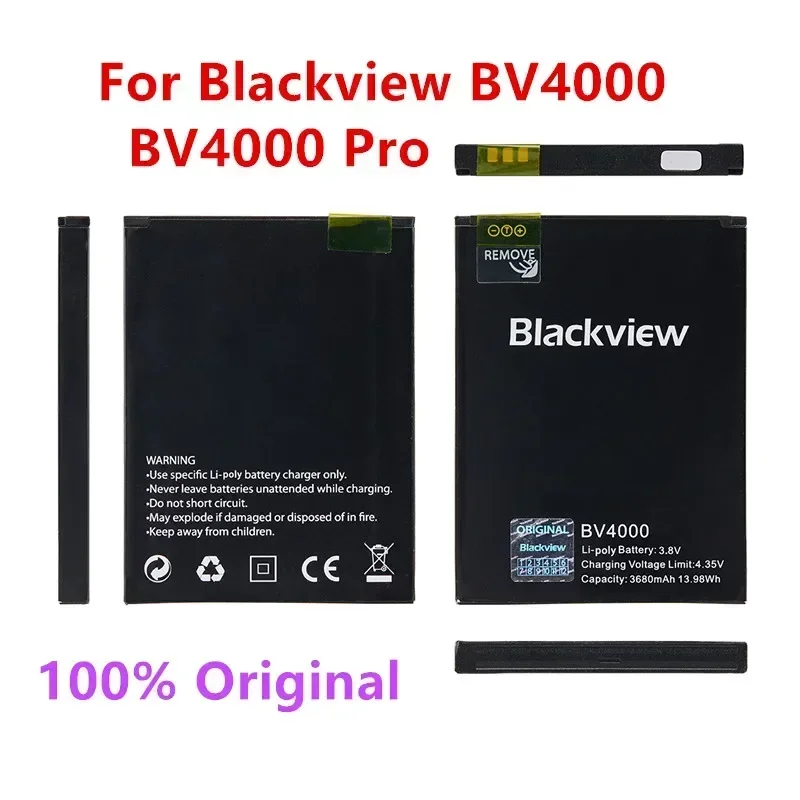 

100% Original Backup Blackview BV4000 BV4000Pro 3680mAh Battery For Blackview BV4000 BV4000Pro MTK6580A Smart Mobile Phone