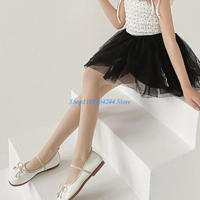 

Дышащие сетчатые чулки для девочек-школьников, носки выше колена, эластичные чулки для летних весенних платьев, носки