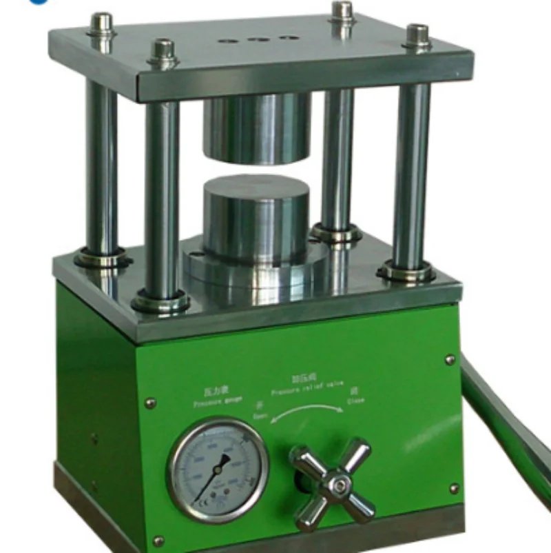 TMAX Brand 8 T Coin Cell Electrode Hydraulic Press Machine For Pressing  