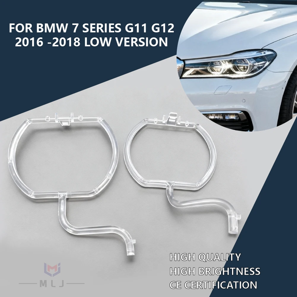 

For BMW 7 Series G11 G12 2016 2017 2018 Low Configuration DRL LED Headlight Bar Tube Guide Light Aperture Daytime Running Lights
