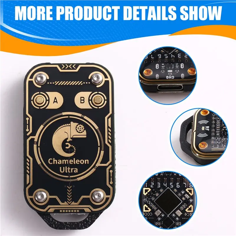Chameleon V3.0 125K 13.56Mhz RFID Smart Chip Emulator ID IC Smart Card Reader Tag Copyer Read Write Functionality