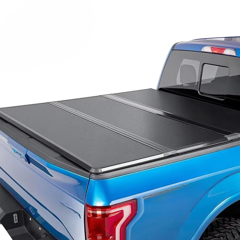 

Manufacturer Professional Auto Exterior Accessories Pickup Truck Hard Tri Fold Trunk Cover forHilux ISUZU Dmaxcustom
