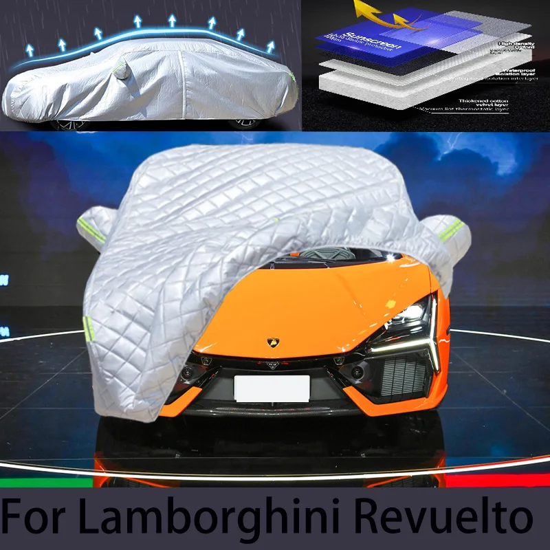 

For lamborghini Revuelto hail protection cover, auto rain protection, scratch protection, paint peeling protection, car clothing