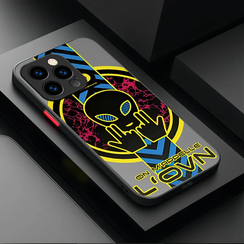 حافظة مغني الراب JuL C'est Pas Des Lol لهاتف آيفون 17 Air 15 16E 16 Plus 14 13 12 11 Pro Max XR X XS Max SE 2020 غطاء كامل مقاوم للصدمات