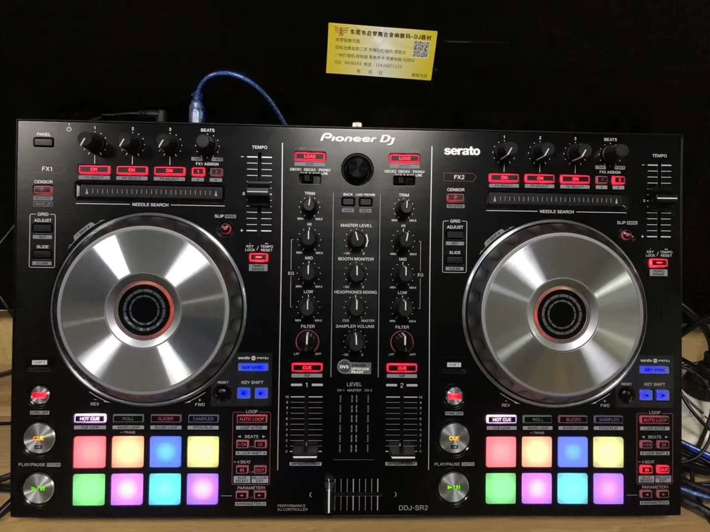 DDJ-SR2 Digital DJ Mixer Built-in Sound Card Supports Computer Second-hand DJ All-in-One Machine [90% New]