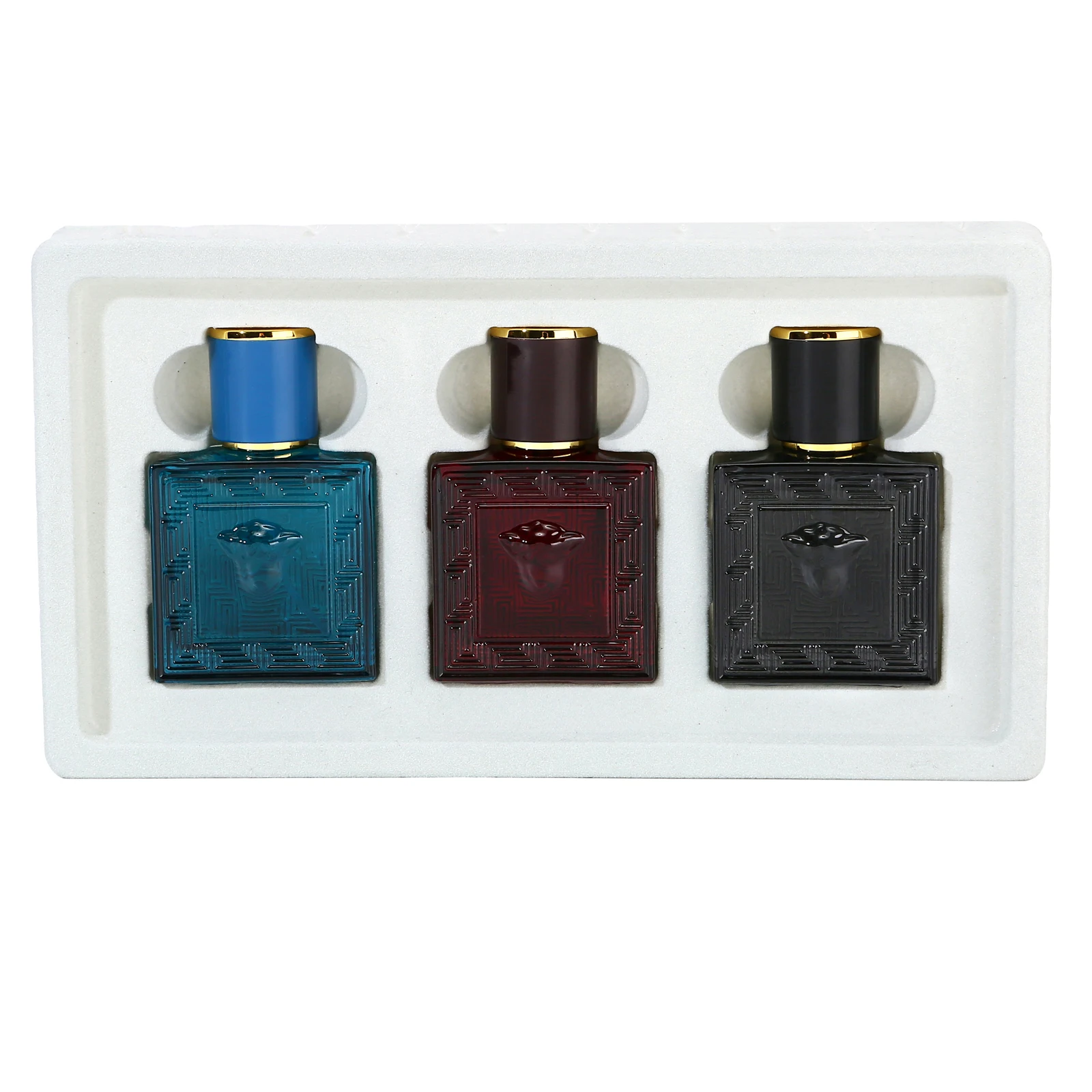 2025new 30 مللي * 3 عطر فاخر طقم هدايا امرأة طازجة كولونيا وودي أو دو تواليت عطر الأزهار رائحة فرمون دائم