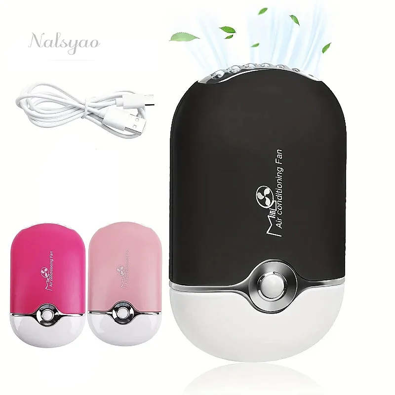 CNKESS Factory Wholesale Bulk Portable Mini Electric Fan USB Eyelash Dryer Tool for Eyelash Extension Black Pink