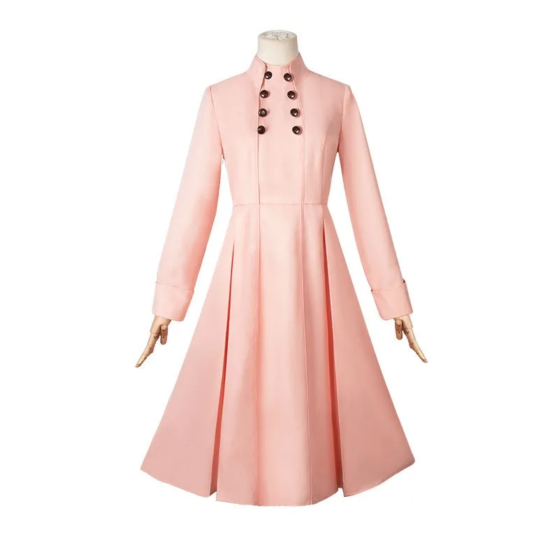 

Cosplay Costume Anime Spy family Women's Wear Pink Dress Suit Party Ladies Outfit Yor Outfits Headband Earrings