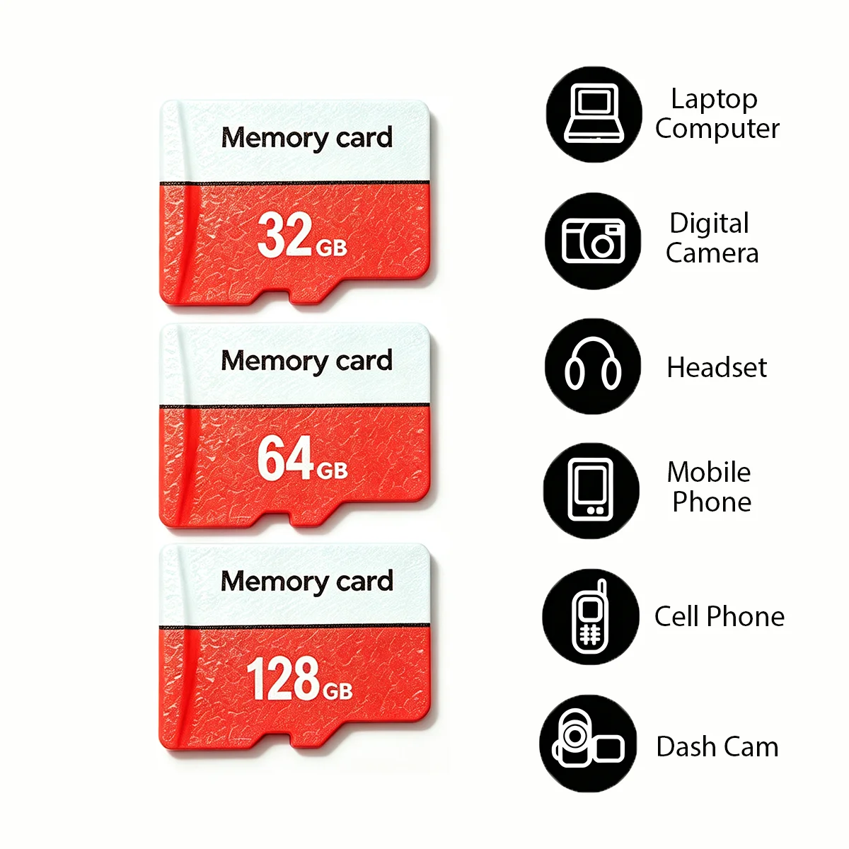 Class10 U3 SD Card 32GB 64GB 128GB for Dash Cam Driving Recorder Car Camera Memory Card