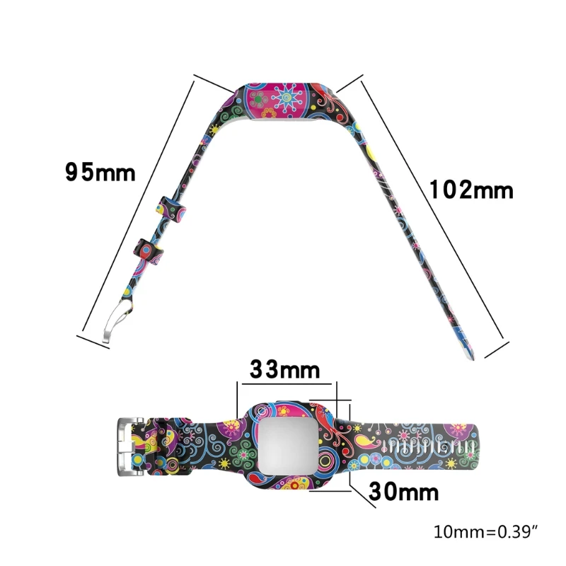 2024 New Watch Strap Silicone Band Breathable Band for Fit 3/ vivofit 3