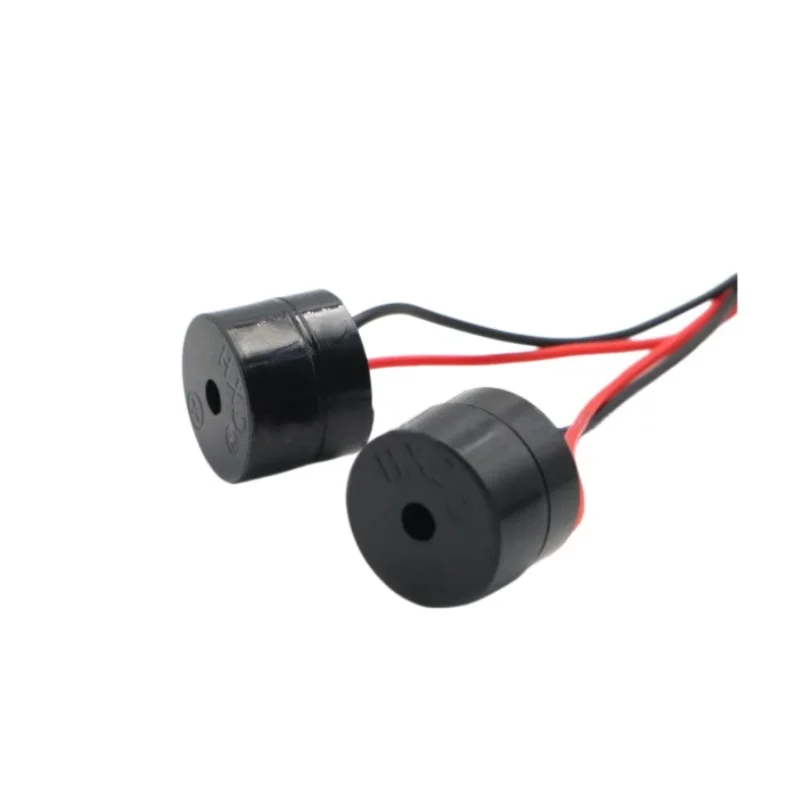 10pcs/Lot 3V5V12V 12095 Active Split-Type Electromagnetic Buzzer With Leading Wires 12*9.5mm Directional for Electric Vehicles