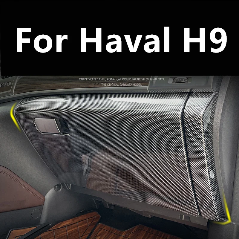 

For HAVAL H9 2017-2022 Co-driver Storage Box Kick Plate ABS Pad Protection Easy high quality Cost-effective New Listing