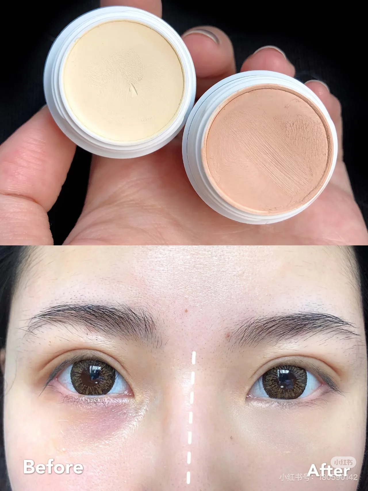 Maluwilz Concealer Cream Waterproof Long-lasting Coverage Corrects Spots Acne Dark Circles Brighten Contour Highlighter Makeup