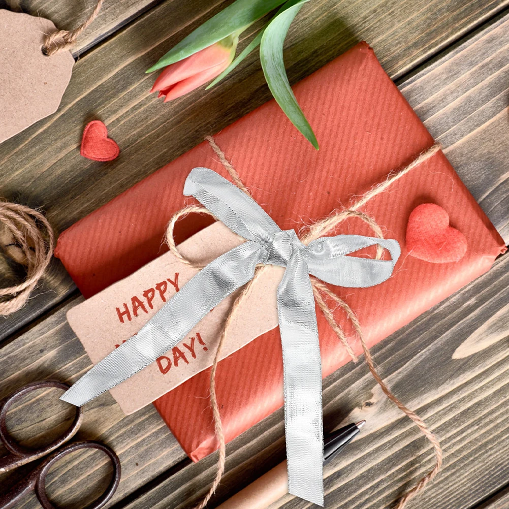 

2 Rolls 1.5In X 10Ft Decorative Ribbon Set Multi-Function Wrapping For Gift Boxes Bouquet Party Festival Decoration Supplies
