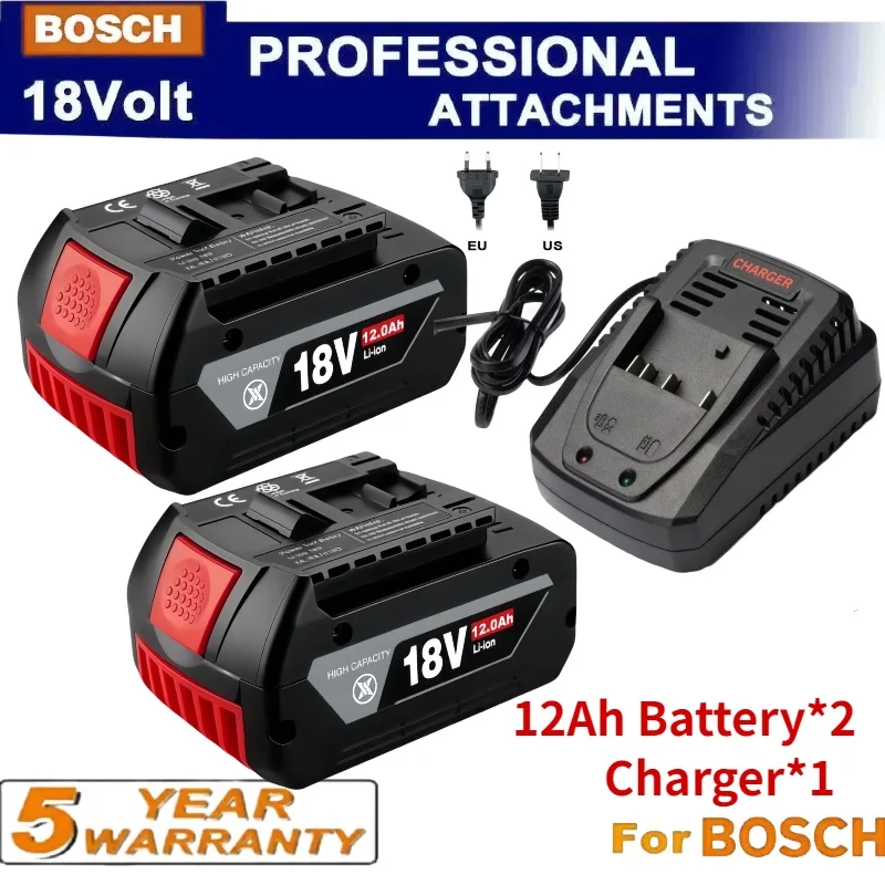 

Original forBosch 18V 6.0Ah professional powertool batteryreplaceableProCORE18V+8.0Ah Professional with charger