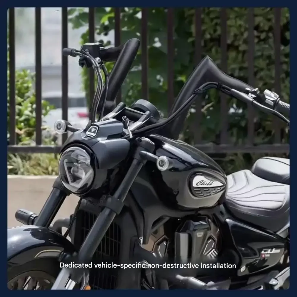 【Precise Fit】Motorcycle modified handlebars, thickened 2-inch high handlebars, motorcycle modification parts for VOGE CU625