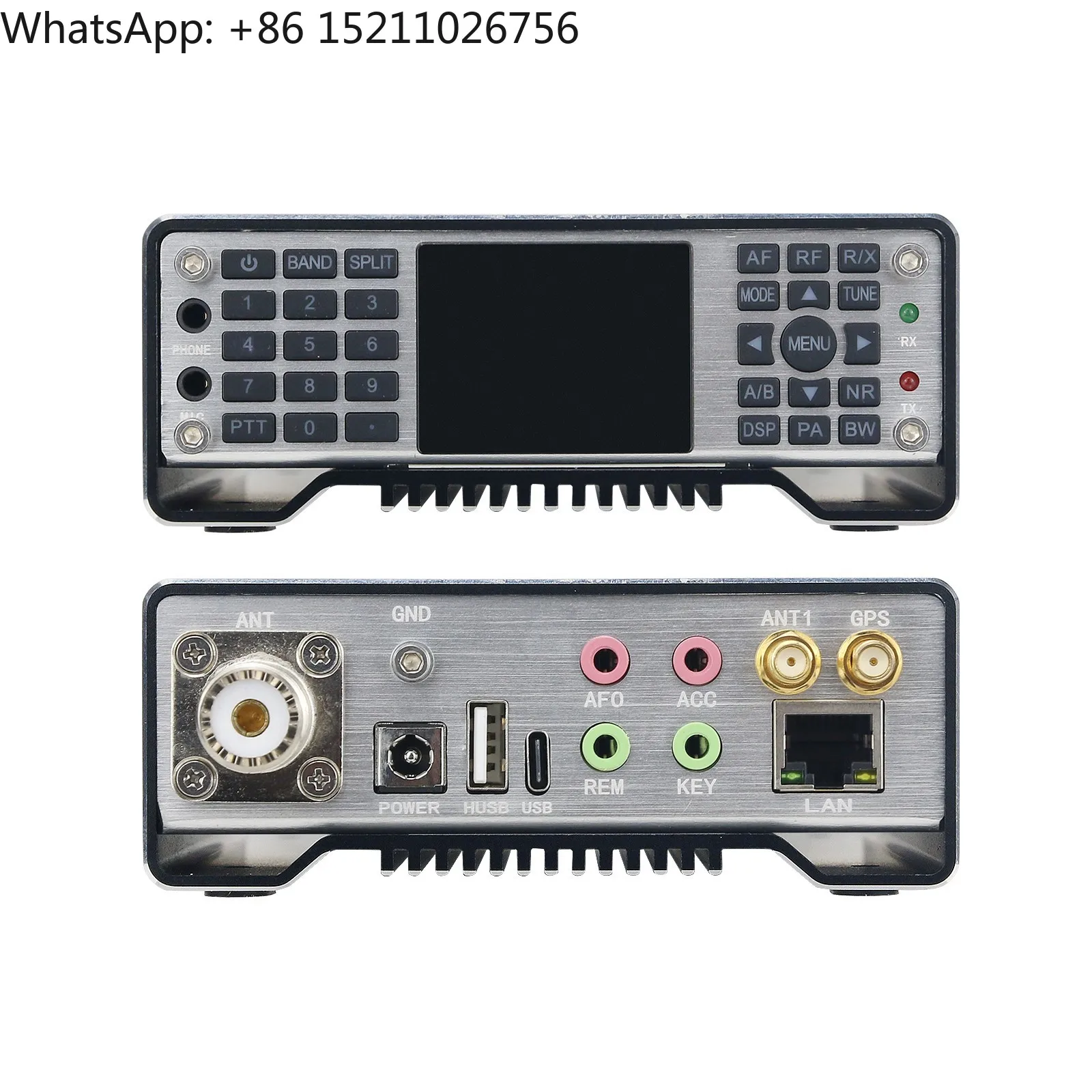 HamGeek Q900 V4.0 100KHz-2GHz SDR Radio SDR Transceiver with Compass GPS DMR Modules