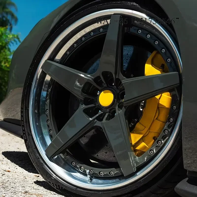 LZT-1179 Custom Forged Wheel 2-Piece 5x120 5x114.3 19 20 21 22 Inch Aluminum Rim for Passenger Car S3 S4 S5 G80 G82 G90