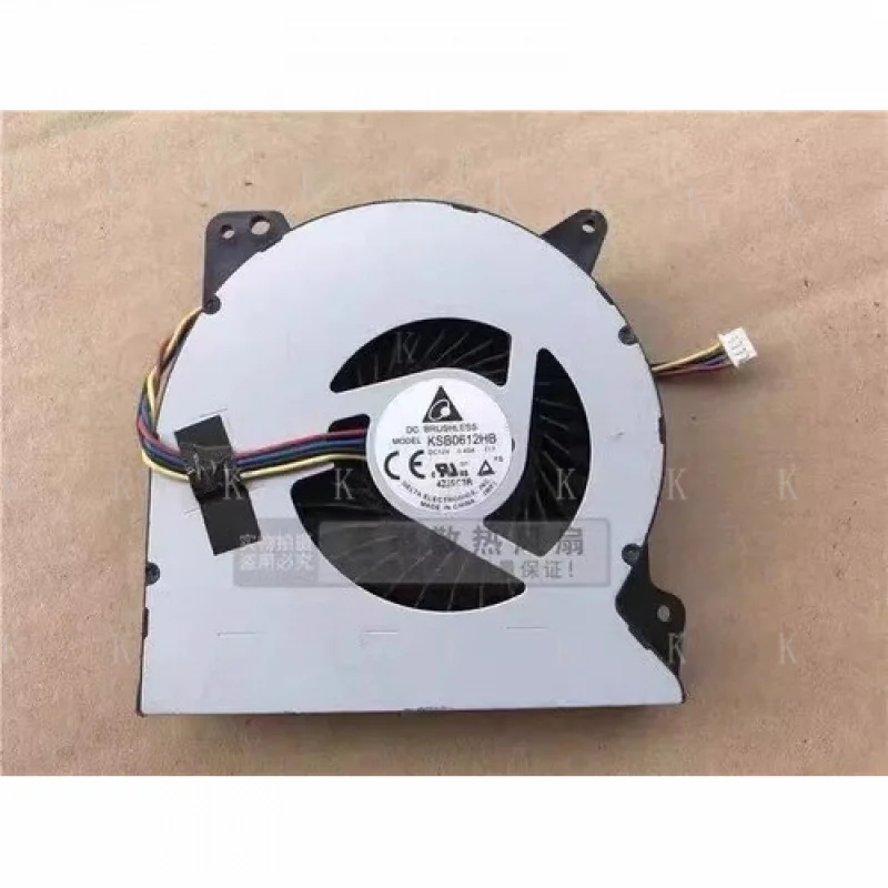 

C for Delta KSB0612HB DC12V 0.40A 4-Wire Mute Cooling Fan