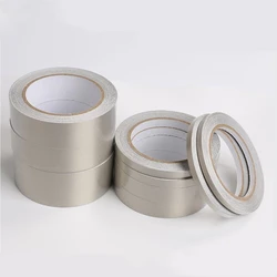 Silver Gray Conductive Shielding Tape Anti-interference Electromagnetic Wave Button Repair Remote Control Adhesive tape