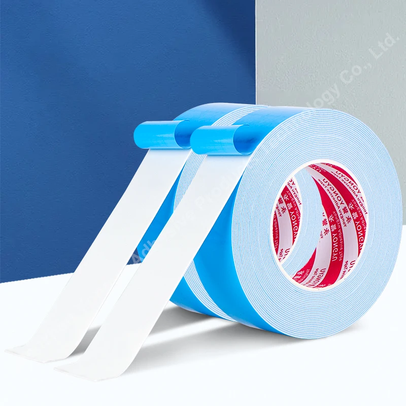 PE Foam Double-Sided Tape White Traceless Waterproof Installation Fixed Wall Glass Home Car Lcd Screen Repair Gasket Temperature