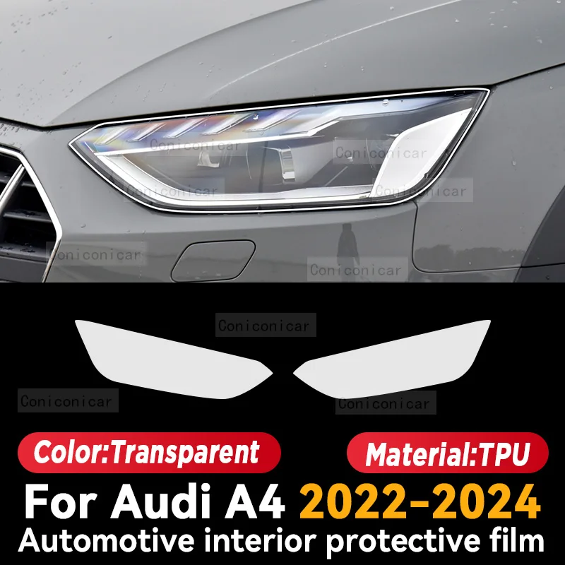 Seuil de porte voiture,Film de protection Transparent TPU anti-rayures pour console centrale de