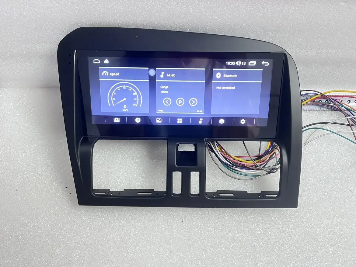 

Автомагнитола Carplay для Volvo XC60 2008-2013, мультимедийный видеоплеер на Android 13, GPS-навигация, стерео аудио, Wi-Fi, без DVD, типоразмер 2DIN