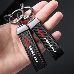 For Rieju Motorcycle High-Grade Leather Motorcycle Keychain Holder Keyring Accessories