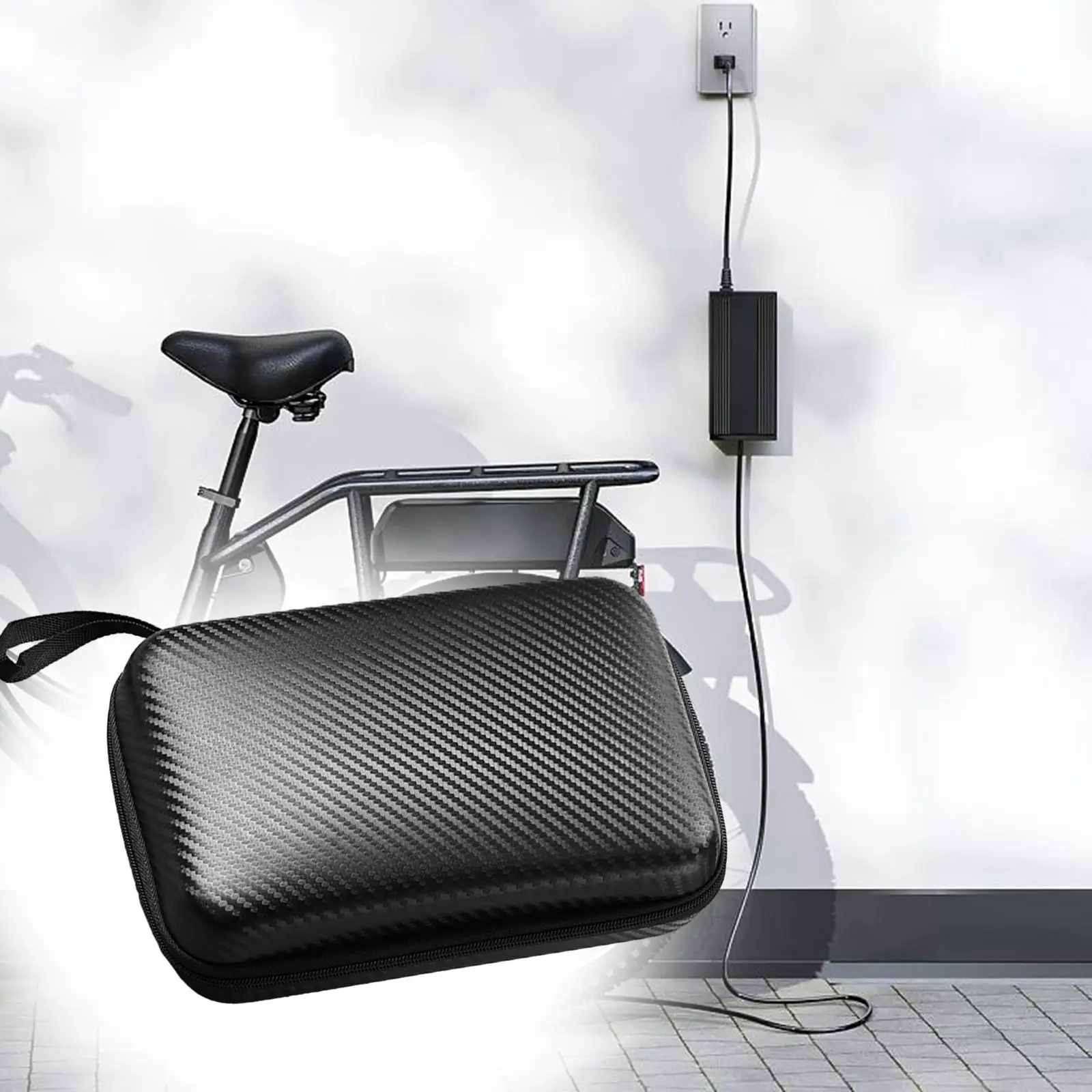 

Hard EVA Case Carrying Case Motorcycle Charger Storage Bag Charger Case