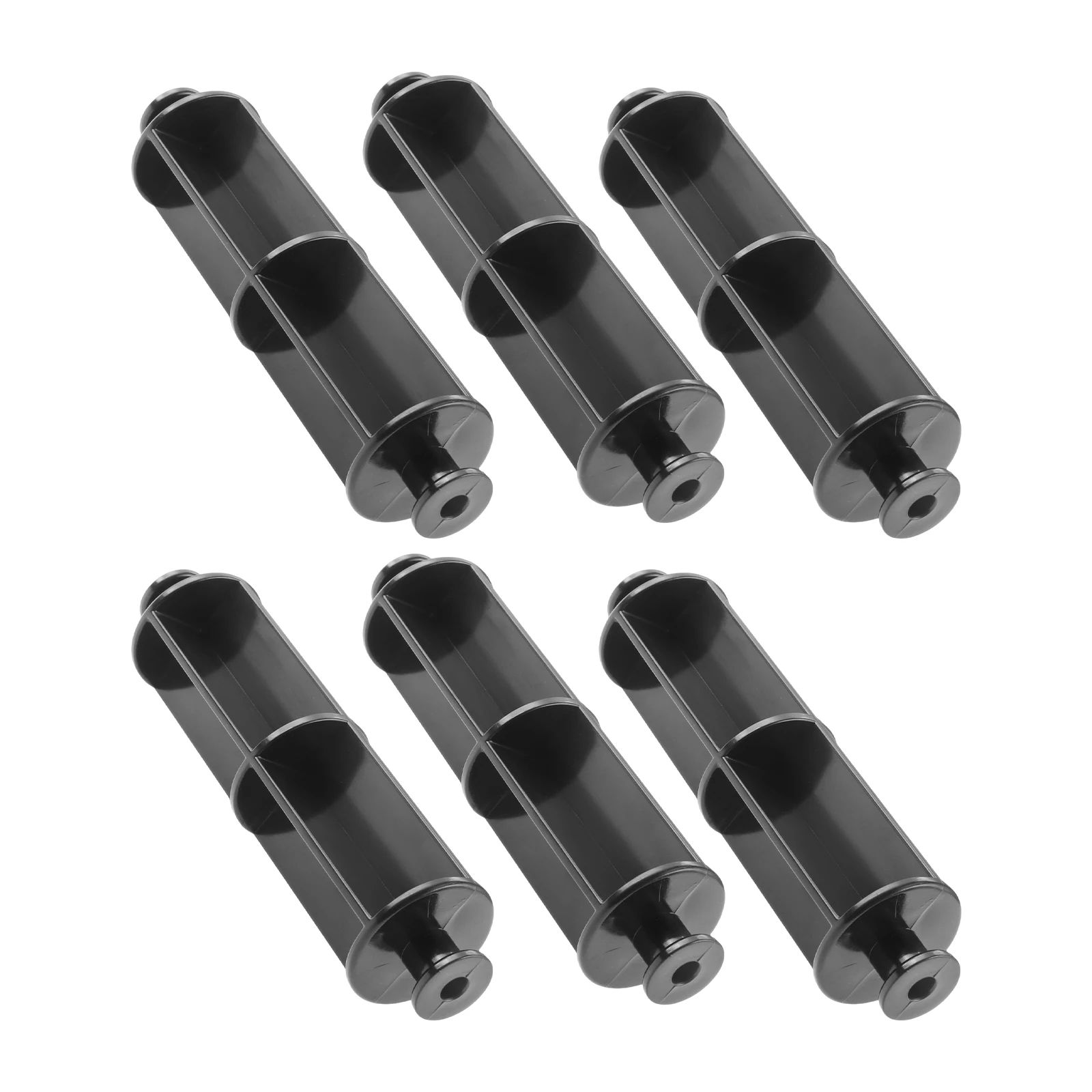 6pcs ABS Plastic Toilet Paper Holder Roller Spindle Replacement for Dispensers B-2888, B-4288, B-4388 Toilet Paper Holder Roller