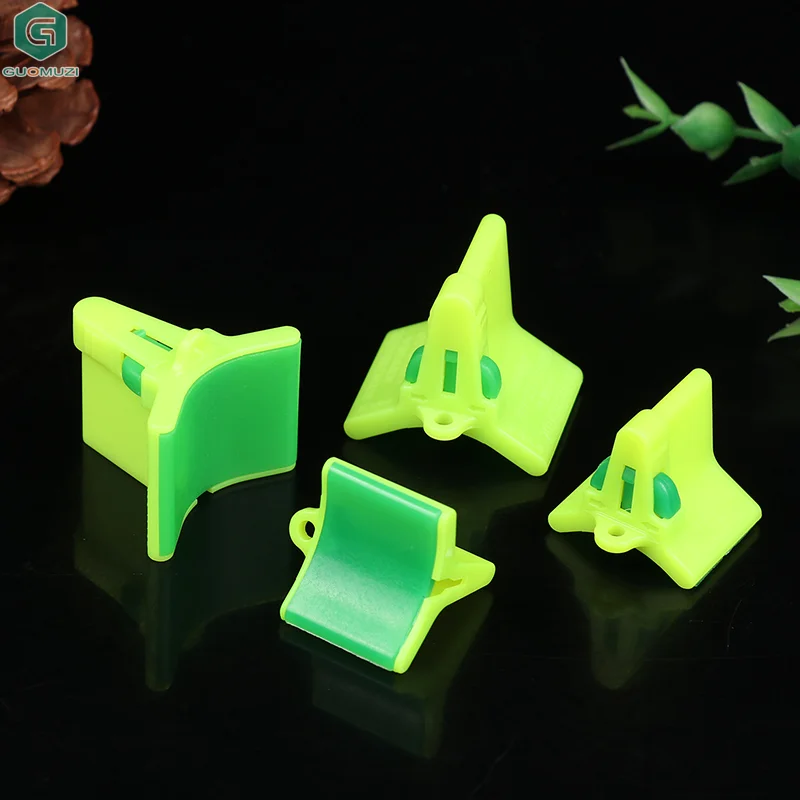 10 قطعة خطاف ثلاثي غطاء هوك حماة مع فتحات الأكمام ملحقات صيد سمك الصيد خارج هوك غطاء السلامة حماية الصيد السنانير