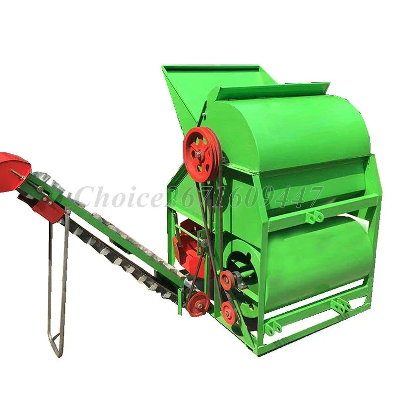 Large Professional Automatic Wet Groundnut Harvesting Collecting Machine Peanut Picker Harvester