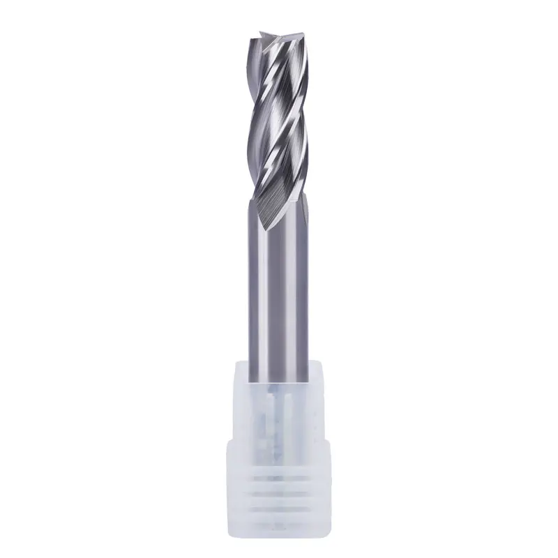 4 Flutes HSS-Co End Mill Endmills Falt End Mills for Steel Iron CNC Machining Short Flute Stub Length Milling Cutter Tools