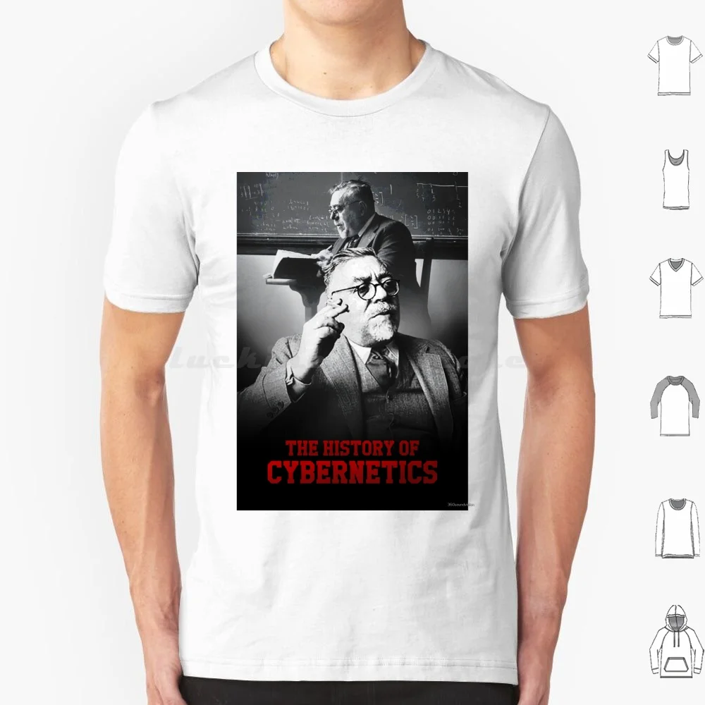 The History Of Cybernetics By 360 Sound And Vision T Shirt Cotton Men Women DIY Print The History Of Cybernetics Cybernetics