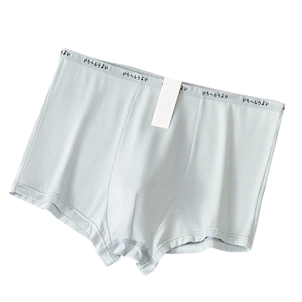 Men Modal Soft Mid Rise Calcinha Stretch Boxer Shorts Underwear For Man Breathable Simple Trunks Quick Dry Extreme Men's Panties