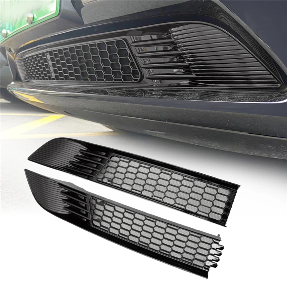 For Tesla Model 3 Model Y Front Bumper Hood Vent Grille Net Radiator Protective Mesh Grill Panel For Tesla Grid Accessories