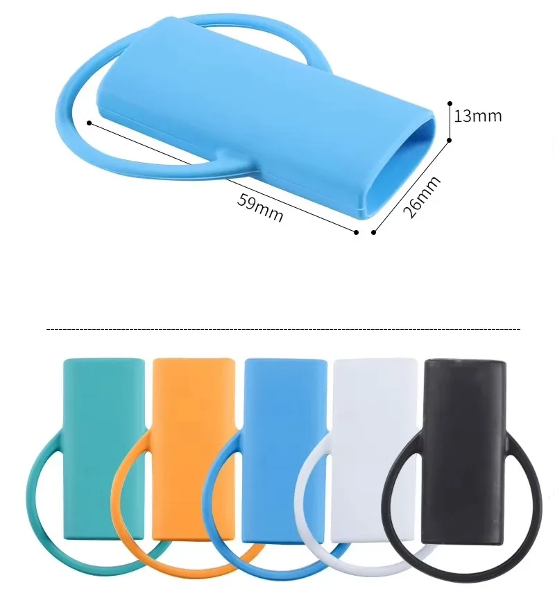 Silicone Lighter Case Protector Safe Storage Surround Sleeve Cigarette Accessories Lighter Protection Sleeve