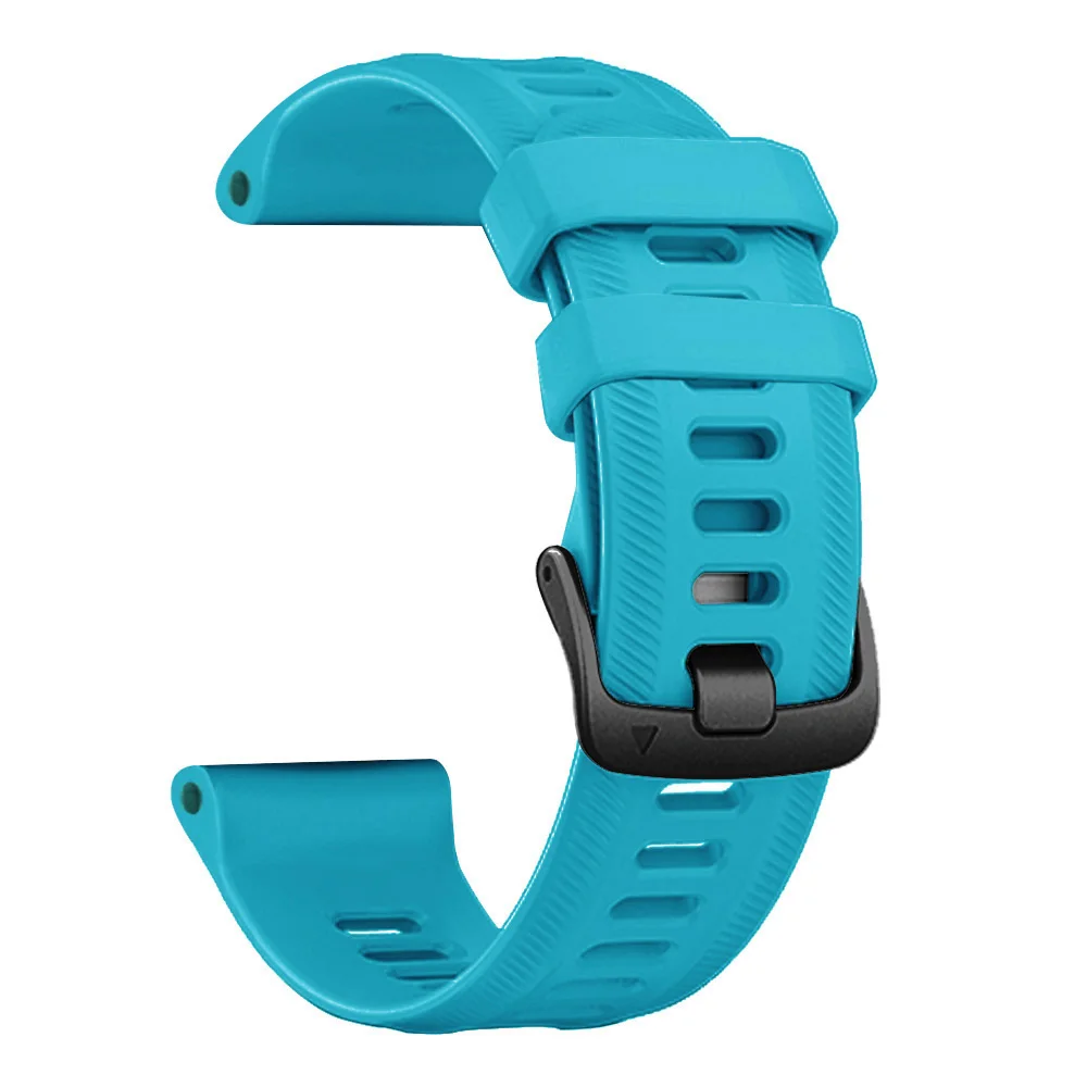 สายซิลิโคนอย่างเป็นทางการสำหรับ Garmin Forerunner 955 965 945 935 745สายรัดข้อมือสายนาฬิกาข้อมือสายรัดข้อมือเปลี่ยนได้22มม.