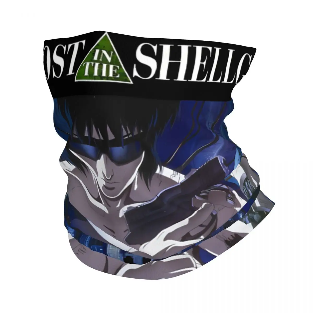 Ghost In The Shell Bandana Neck Gaiter Motorcycle Club Ghost In The Shell Face Mask Running Unisex Adult Breathable