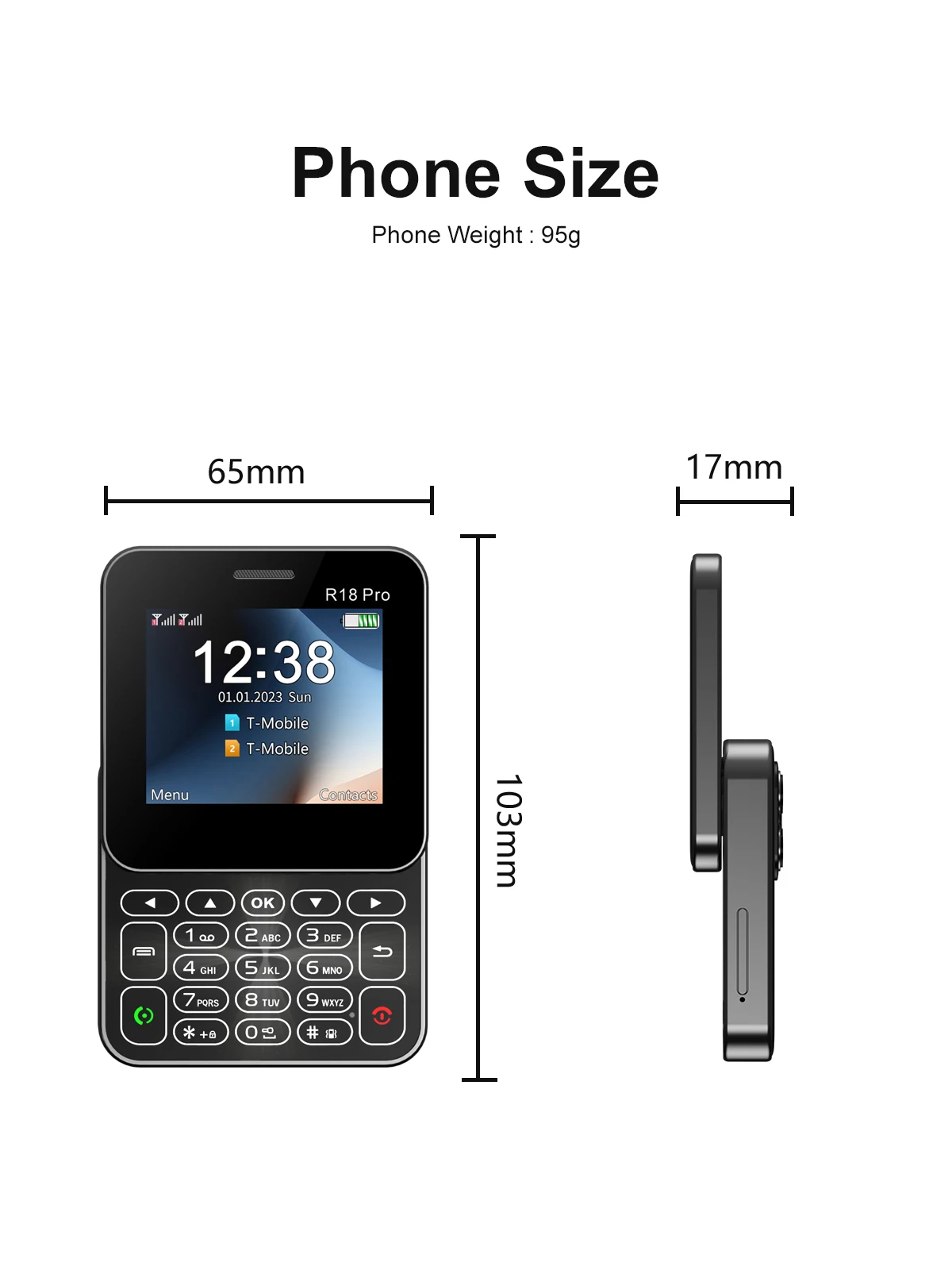 SERVO Mini Mobile Phones Rotating Screen 2G GSM Dual SIM Standby 2.4" Display Speed Dial Blacklist Magic Voice Small Phone