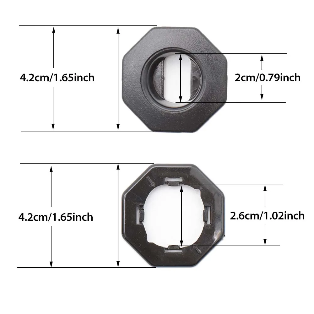 Car Floor Mat Retention Hold Clips Carpet For TOYOTA LEXUS GS GX LX ES LS IS RX NX Fastener Oval Clamps Fixing Clamps