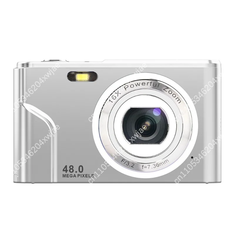 Mini Digital Camera for Students Beginners HD Photo Video Pocket Selfie Vlogging Compact Travel Camera Gift