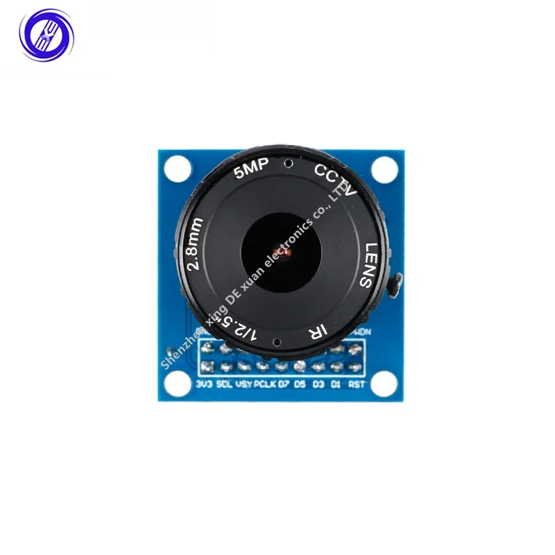 Módulo de cámara OV7670, adaptador Universal CS Macro ajustable de 3,3 V, Sensor de imagen, interfaz SCCB IIC I2C, RwRGB RGB YUV YCbCr Out, 1 Uds.