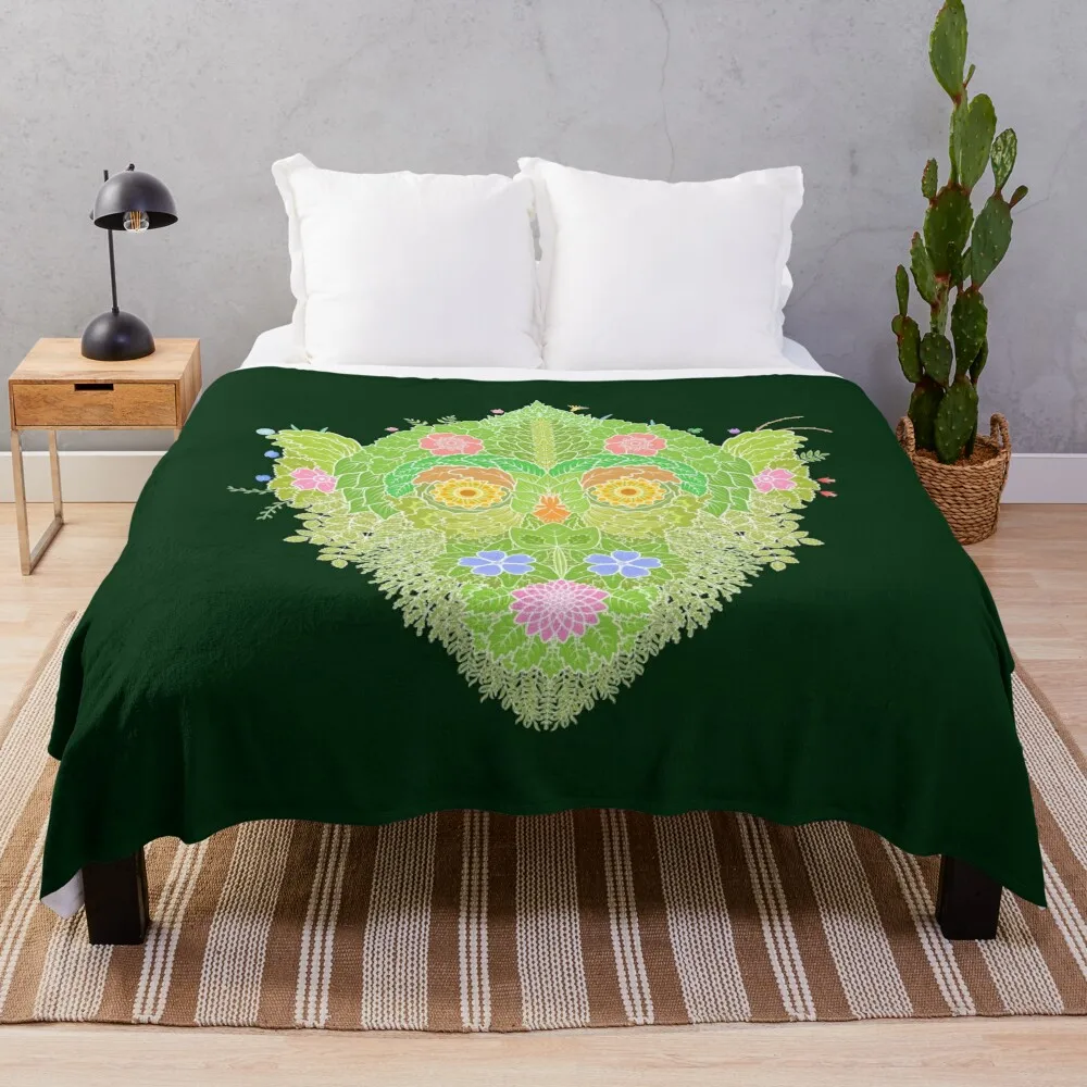 

Floral Animal Monkey WeArePrettierThanFlowers Throw Blanket Heavy Tourist Decorative Sofa Blankets