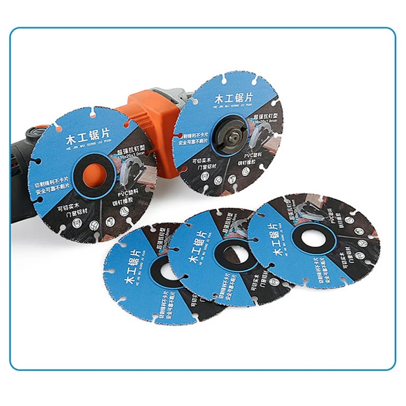 

2025 Trend New Alloy Woodworking Saw Blade For Wood Board Aluminum PVC Plastic Rubber Cutting Tools For Angle Grinder