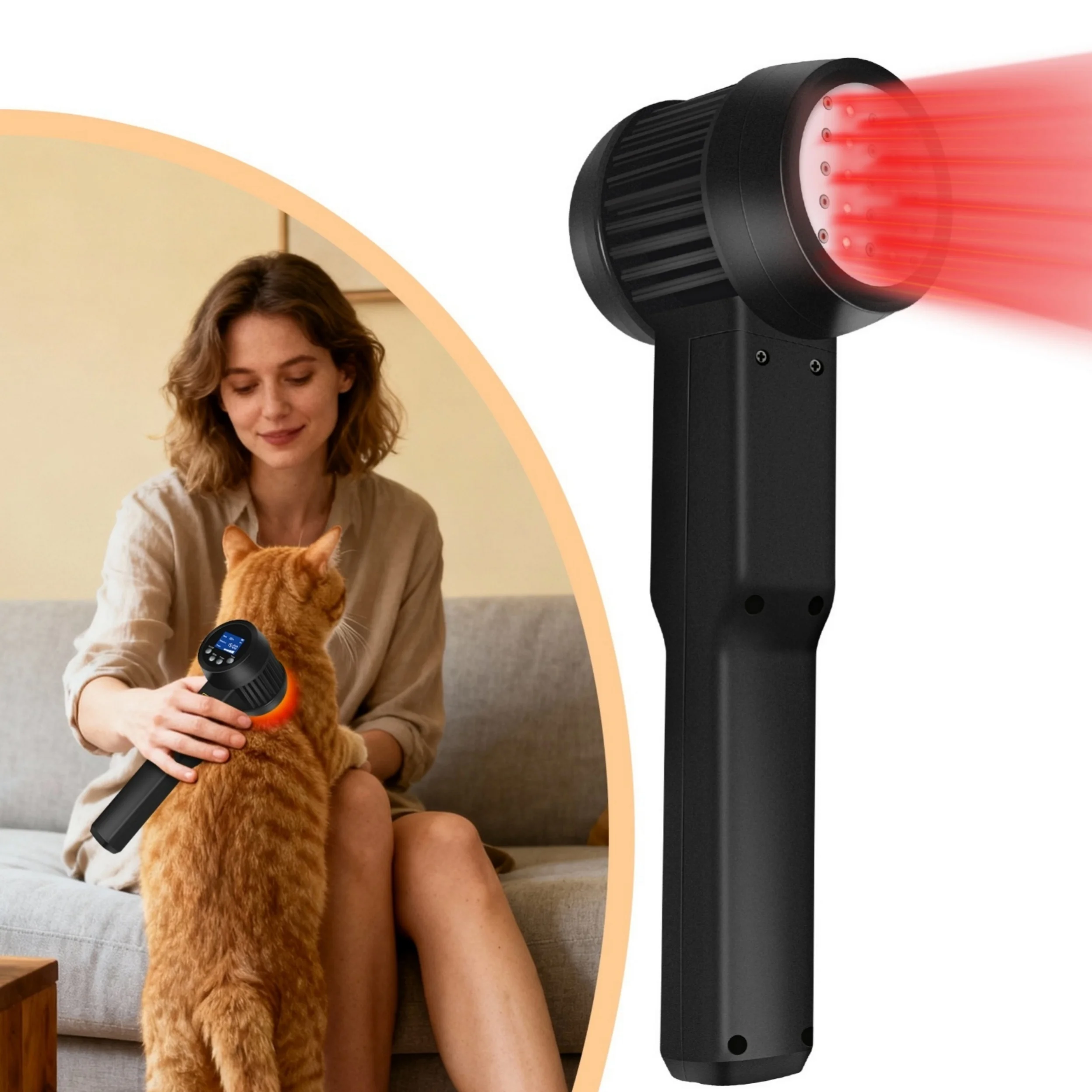 2026 Medical Pain Relief  Therapy Machine Hand Held Veterinary 650nm Osteoarthritis Cure Knee Fisioterapia Healing Treatmen