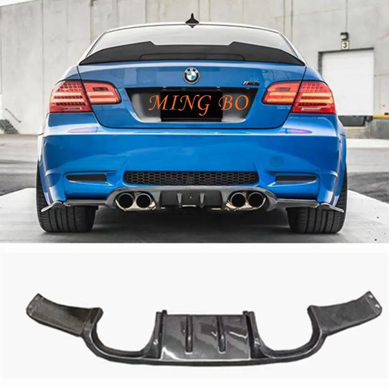 

Carbon Fiber frp Forged carbon Car Rear Bumper Diffuser Lip For BMW 3 Series E92 Coupe E93 Convertible M3 2008 - 2013